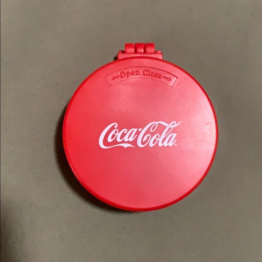 Coca Cola Compact folding hair brush